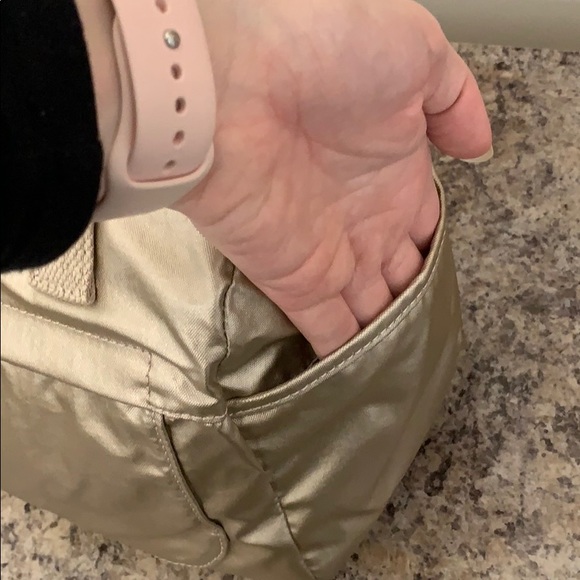 Kipling Gold Box Bag - Picture 5 of 9